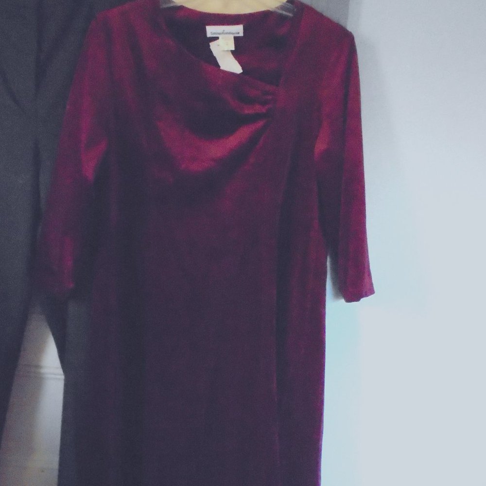 Serengeti Catalog Sze Xl 14 Red Holiday Dress New Nwt… Gem